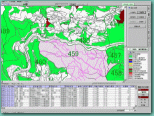 森林情報管理システム画面